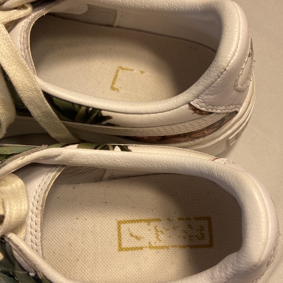 Puma Basket Platform Pineapple Gold White Trainer women Sz 7C US - Picture 5 of 13